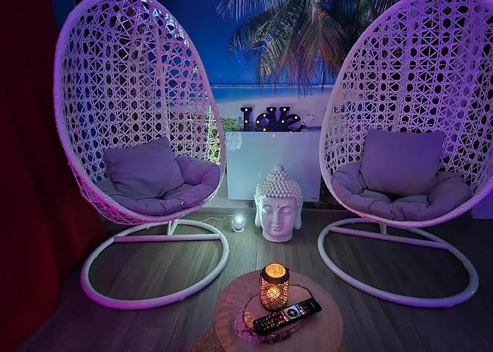 Lov'appart Jacuzzi Et Fauteuil Massant דירה